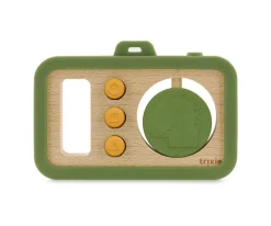 Niños Trixie Cámara de Silicona y Madera para Bebés Mr.Dino
