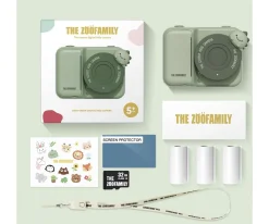 Niños The Zoofamily Cámara Digital de Impresión Zoo Dino Green