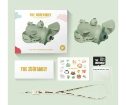 Niños The Zoofamily Cámara Vídeo Zoo Dino Green