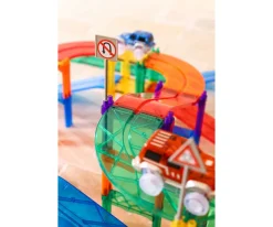 Niños Cleverclixx Coche para Pista de Carreras Blue