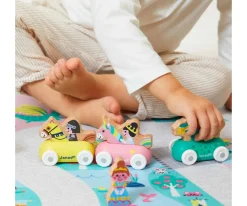 Niños Janod Coche Princesa de Madera Reino Encantado Cross Roads