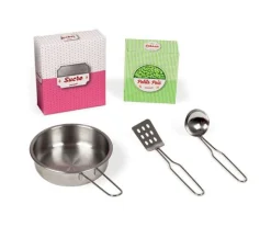 Niños Janod Cocina de Madera Macaron Blanca y Rosa