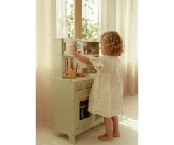 Little Dutch Cocina de Madera Menta FSC^Niños Cocinitas De Juguete
