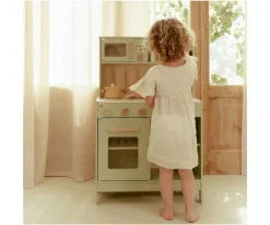 Little Dutch Cocina de Madera Menta FSC^Niños Cocinitas De Juguete