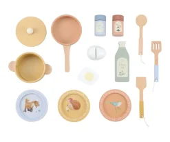 Little Dutch Cocina de Madera Menta FSC^Niños Cocinitas De Juguete