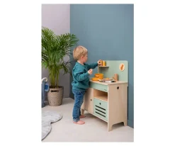 Niños Trixie Cocina Madera Verde Pastel