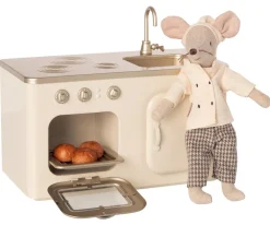 Maileg Cocinita Mini^Niños Casa De Muñecas De Madera