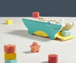 Niños Janod Cocodrilo de Formas Tropik