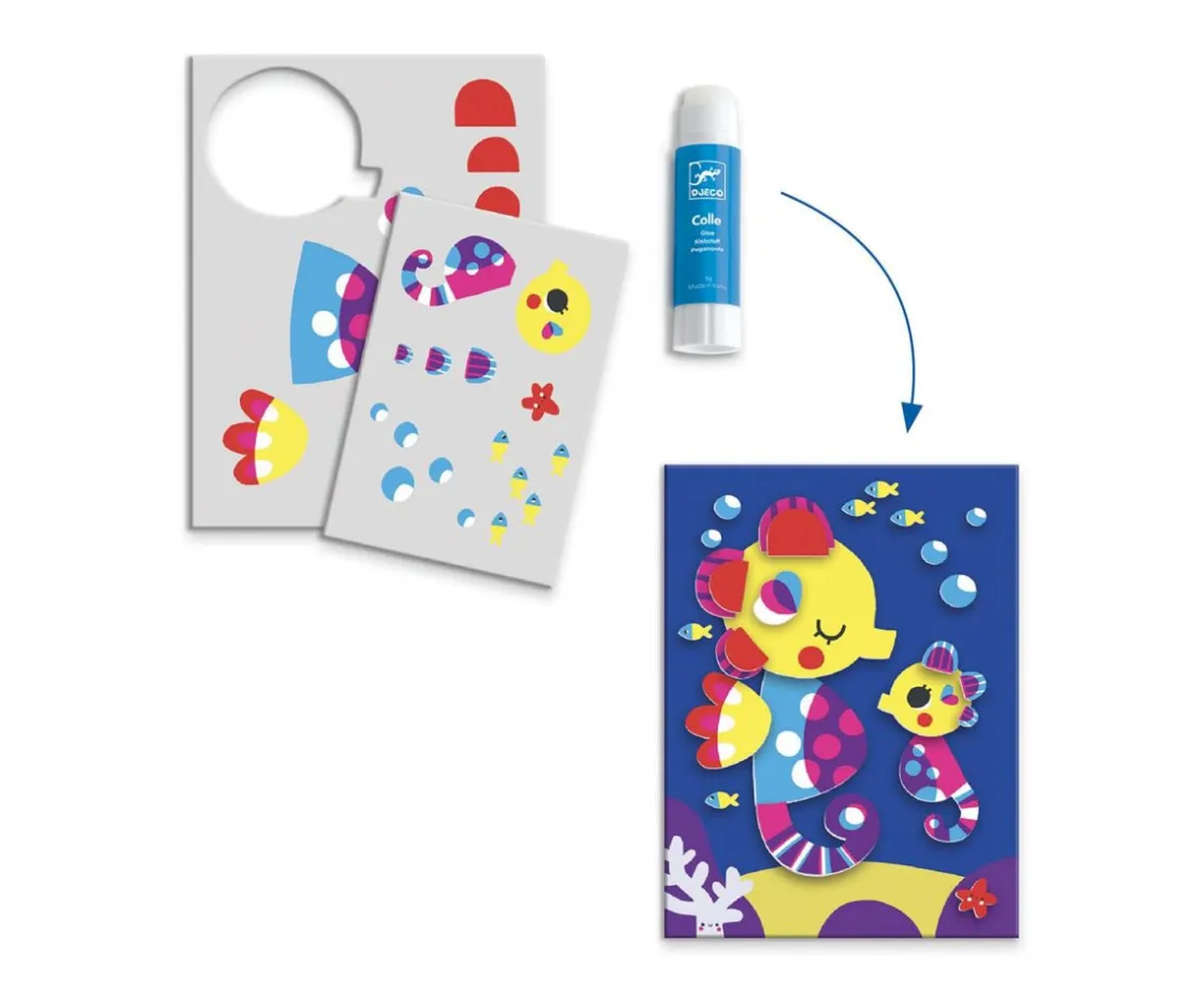 Niños Djeco Cofre Multiactividad El mar y sus Maravillas