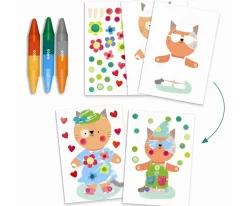 Niños Djeco Cofre Multiactividad Los animales y su Casa