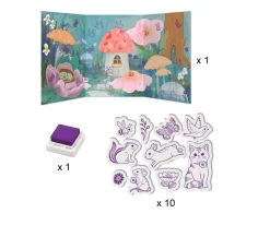 Djeco Cofre Multiactividades Creativas Fluffy Box^Niños Manualidades Para Niños