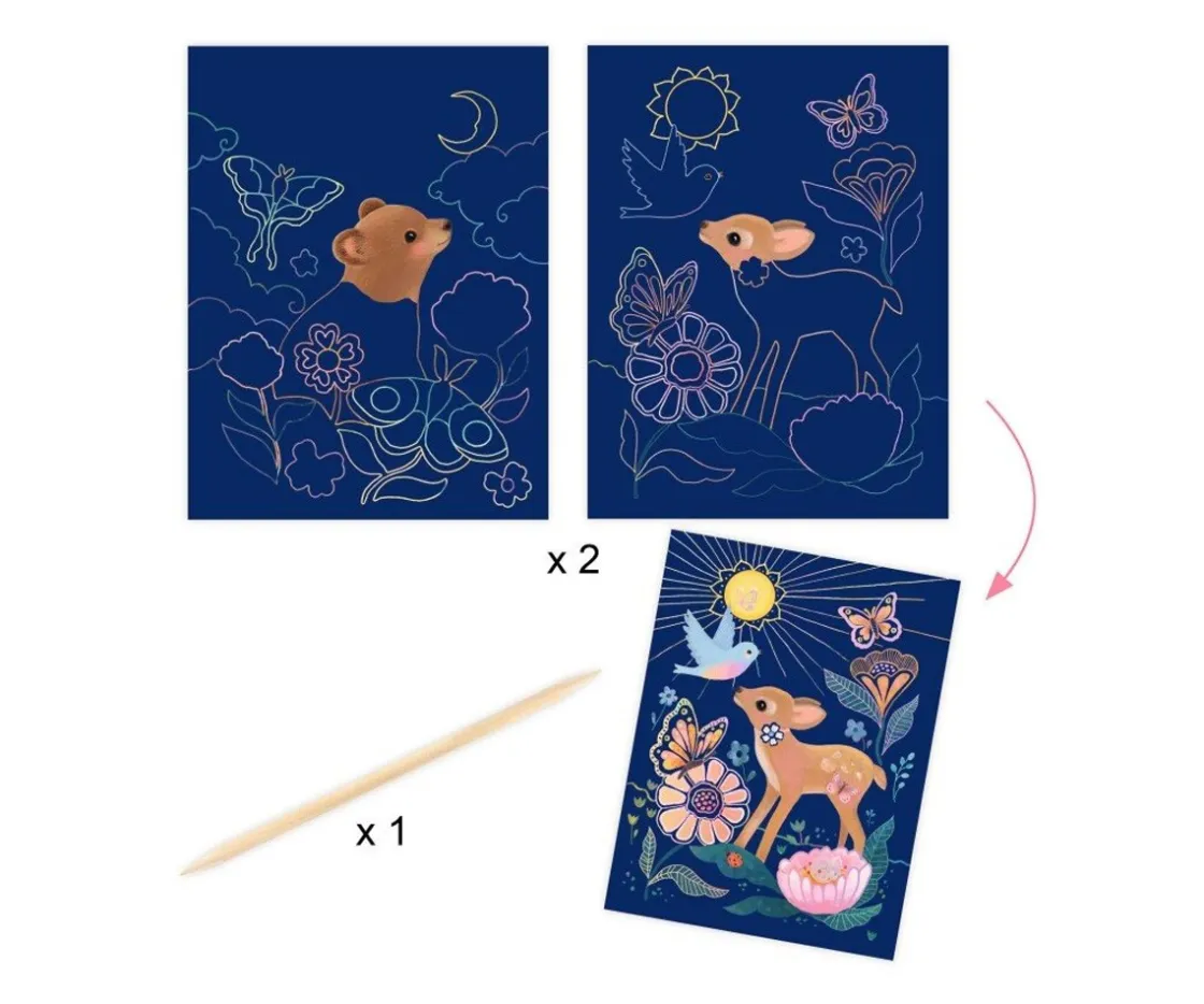 Djeco Cofre Multiactividades Creativas Fluffy Box^Niños Manualidades Para Niños