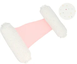 Cristina de Jos'h Cojín Antivuelco Rainbow Dots Rosa^ Seguridad Bebé