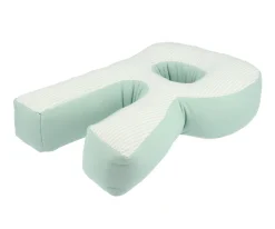 Cristina de Jos'h Cojín con la Inicial Algodón Dorset Verde^ Cojines Infantiles