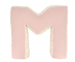 Cristina de Jos'h Cojín con la Inicial Algodón Wild Flower^ Cojines Infantiles