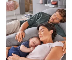 Theraline Cojín Lactancia y Maternidad The Original Blau-Grau^ Lactancia