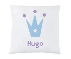 Tutete Cojín Personalizado Corona Azul^ Cojines Infantiles