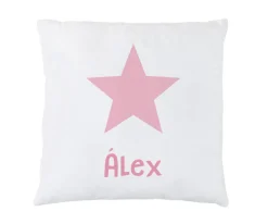 Tutete Cojín Personalizado Estrella Rosa^ Cojines Infantiles