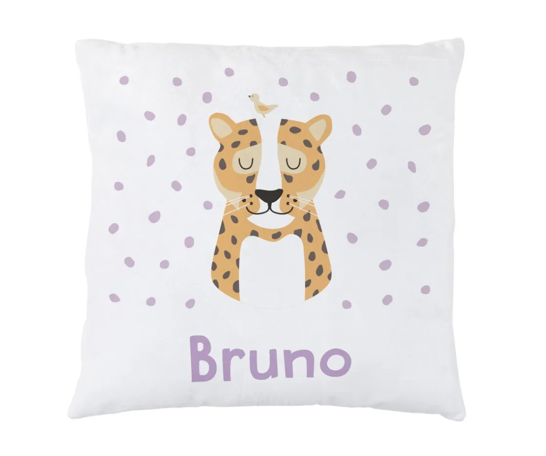 Tutete Cojín Personalizado Leopardo