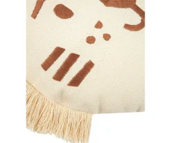 Nobodinoz Cojín Tigre Bordado^ Cojines Infantiles