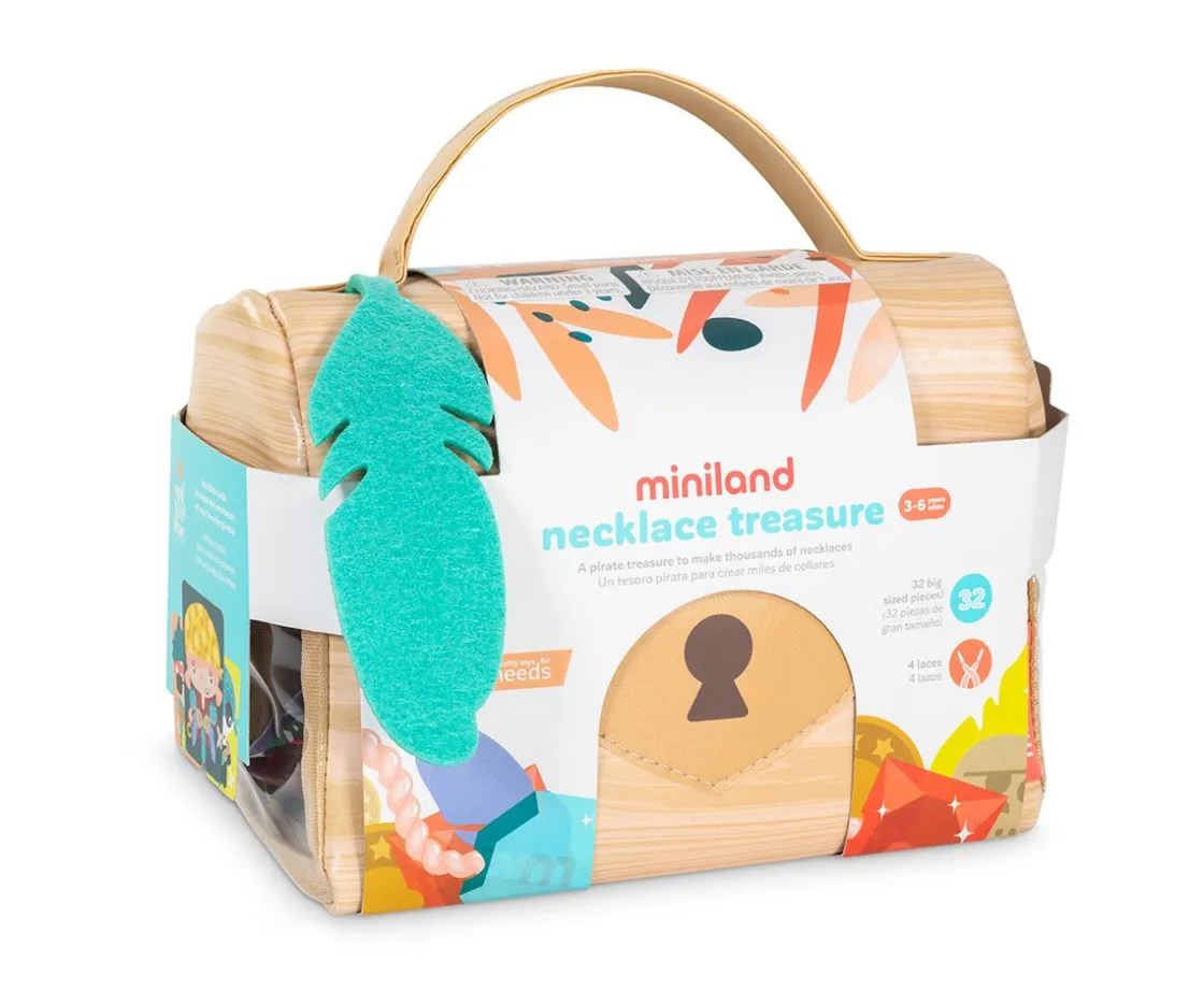 Miniland Collar del Tesoro^Niños Juguetes Niños 3 Años