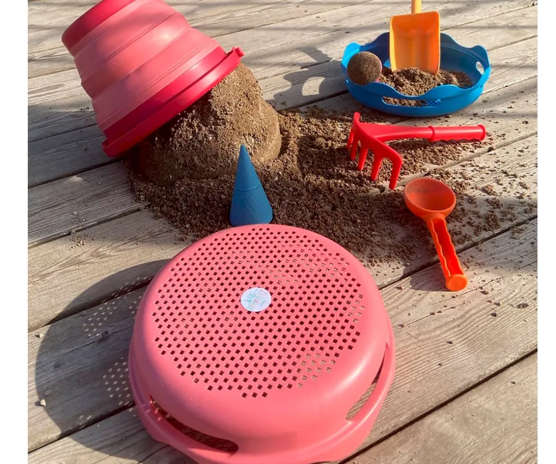 Compactoys Playa 7 en 1 Rosa^ Juguetes De Playa