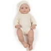 Minikane Conjunto de Body Manga Larga y Gorro Crudo Andrea Bambinis^Niños Accesorios Para Muñecas