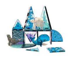 Niños Magna-Tiles Construcción Animales del Ártico 25pcs