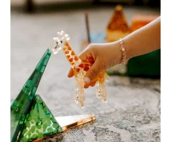 Niños Magna-Tiles Construcción Animales del Safari 25pcs