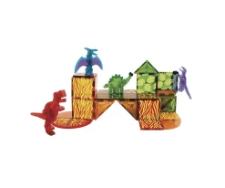 Niños Magna-Tiles Construcción Dino World 40pcs