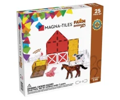 Niños Magna-Tiles Construcción Farm Animals 25pcs