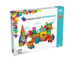 Niños Magna-Tiles Construcción Metropolis 110 piezas