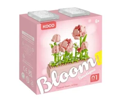 Niños KOCO Construcción Mini Bloom Boutique Preserved Flowers Pink