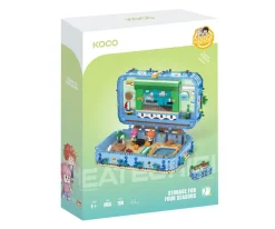 Niños KOCO Construcción Mini Un Verano Abrasador 2000 Piezas