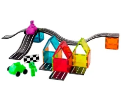 Niños Magna-Tiles Construcción Pista DownHill Dúo