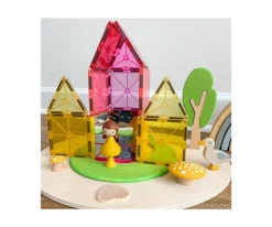 Niños Magna-Tiles Construcción Stardust 15 piezas