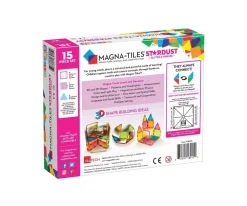 Niños Magna-Tiles Construcción Stardust 15 piezas