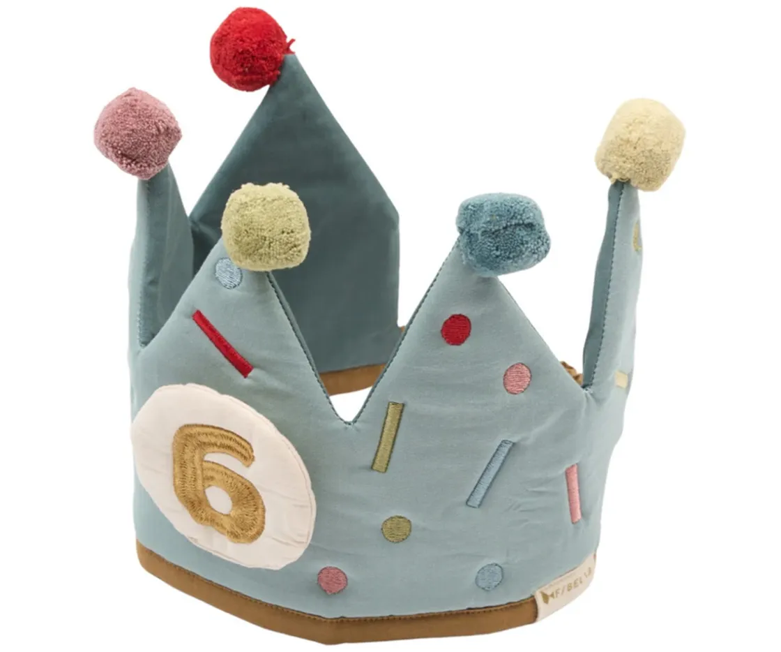 Niños Fabelab Corona de Cumpleaños Blue Mix