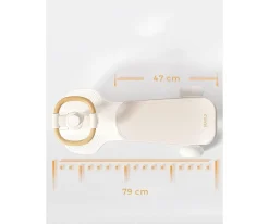 Bravold Correpasillos Patín Long Rider con Luz,Música y Ruedas Silenciosas^Niños Patinetes