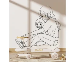 Bravold Correpasillos Patín Long Rider con Luz,Música y Ruedas Silenciosas^Niños Patinetes