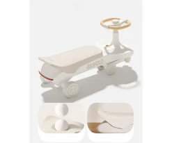 Bravold Correpasillos Patín Long Rider con Luz,Música y Ruedas Silenciosas^Niños Patinetes