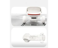 Bravold Correpasillos Patín Long Rider con Luz,Música y Ruedas Silenciosas^Niños Patinetes