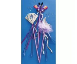 Niños Janod Crea 3 Varitas Magic School