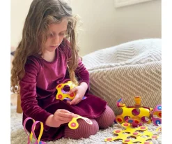 Niños Clixo Crew Pack -Pink / Yellow 30 Piezas