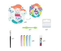 Niños Djeco Cuadros Purpurina Onnanoko