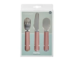 Mepal Cubiertos Infantiles Mio Flores y Mariposas^ Cubiertos Infantiles