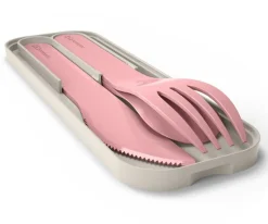 Monbento Cubiertos Pocket Biodegradables Blush