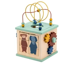 Niños Trixie Cubo Actividad Animales