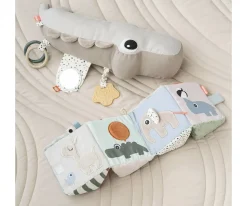 Niños Done by Deer Cubo de Actividades Desplegable Sensorial Deer Friends