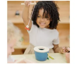 Niños Plan Toys Cubo de Pesca Los Troncos Montessori